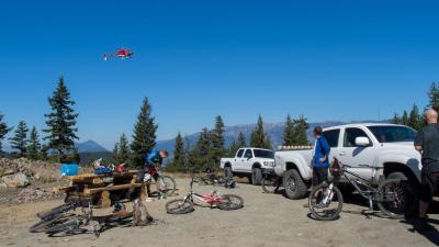 #dellacreek #helibiking