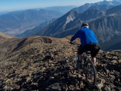 #dellacreek #helibiking