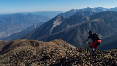 #dellacreek #helibiking