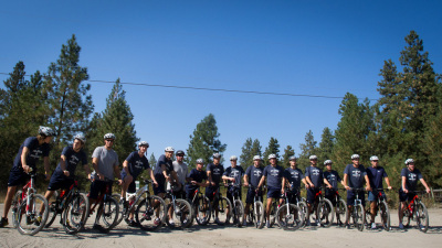 Bush Pilot Biking - Edmonton Oilers Prospects Camp