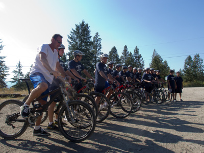 Bush Pilot Biking - Edmonton Oilers Prospects Camp