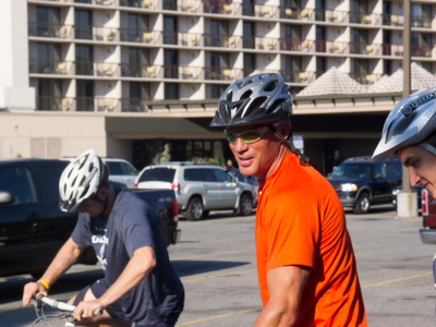 Bush Pilot Biking - Edmonton Oilers Prospects Camp
