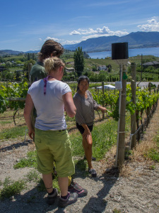 Naramata with Paul and Dani