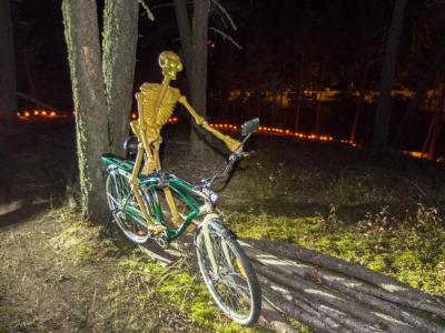 #ridethecariboo #pumpkinride #redshreds #williamslake