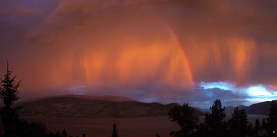 Peachland Storm Images