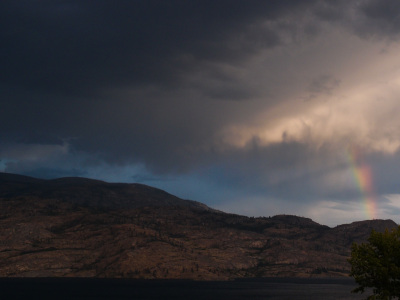 Peachland Storm Images