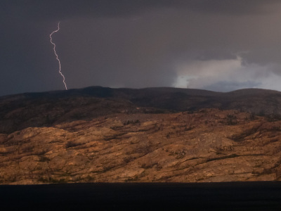 Peachland Storm Images