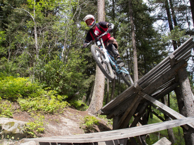 Bush Pilot Biking Powers Creek