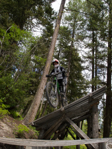 Bush Pilot Biking Powers Creek